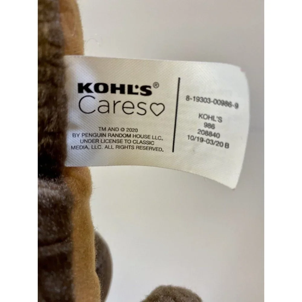 Kohls Cares Triceratops Dinosaur Plush Stuffed Animal‎ Little Golden Book W/ Tag